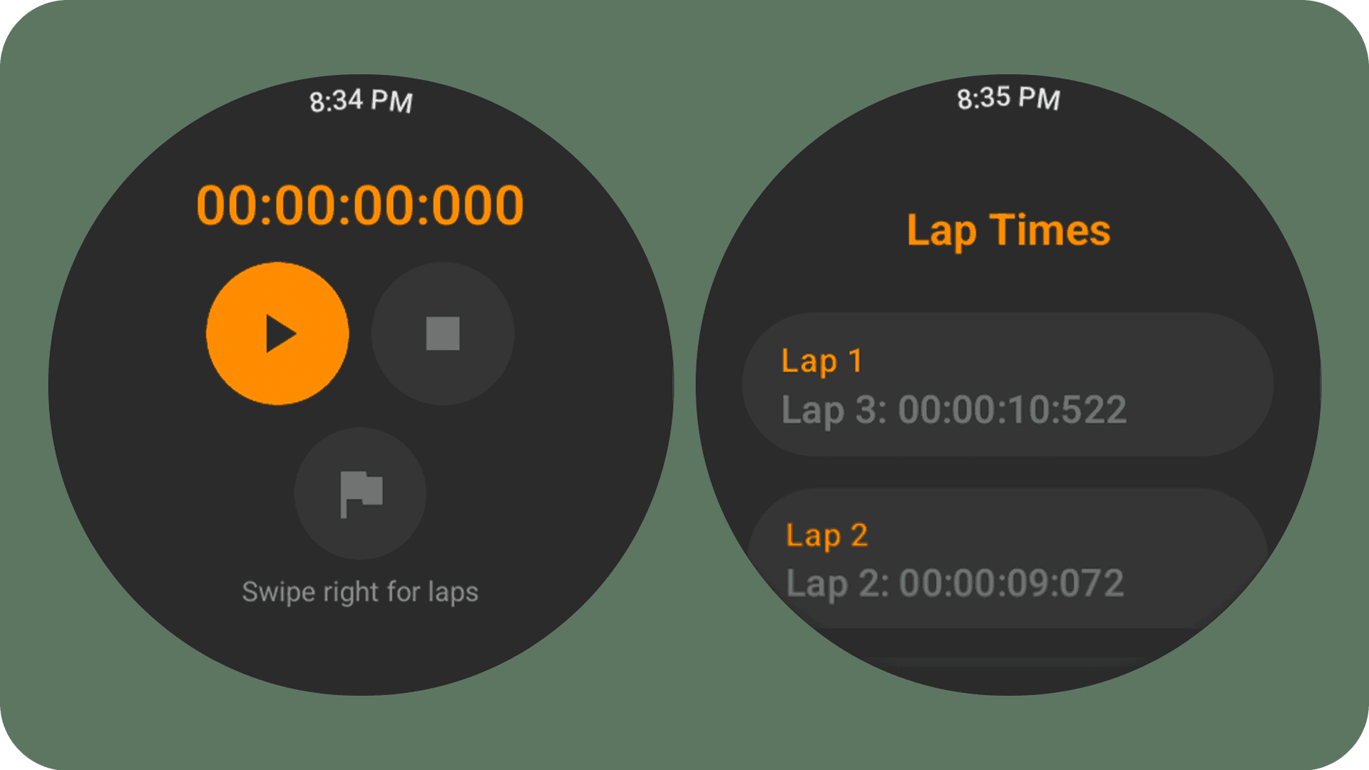 Stopwatch - WearOS